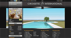 Desktop Screenshot of croisette-international.com